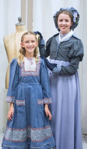 Aoife McEvoy (who plays Belinda) and Lauren Lyons (who plays Fan). Photo by Ben Horak, SCR.