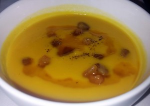 Butternut squash soup