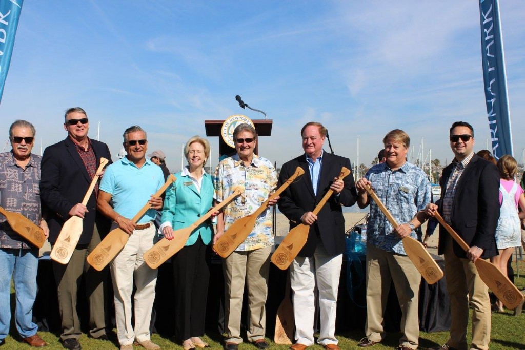 City Council and Parks, Beaches, and Recreation Commissioners — Photo courtesy the city of Newport Beach