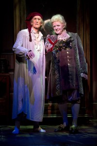 Hal Landon Jr. and Richard Doyle in "A Christmas Carol"