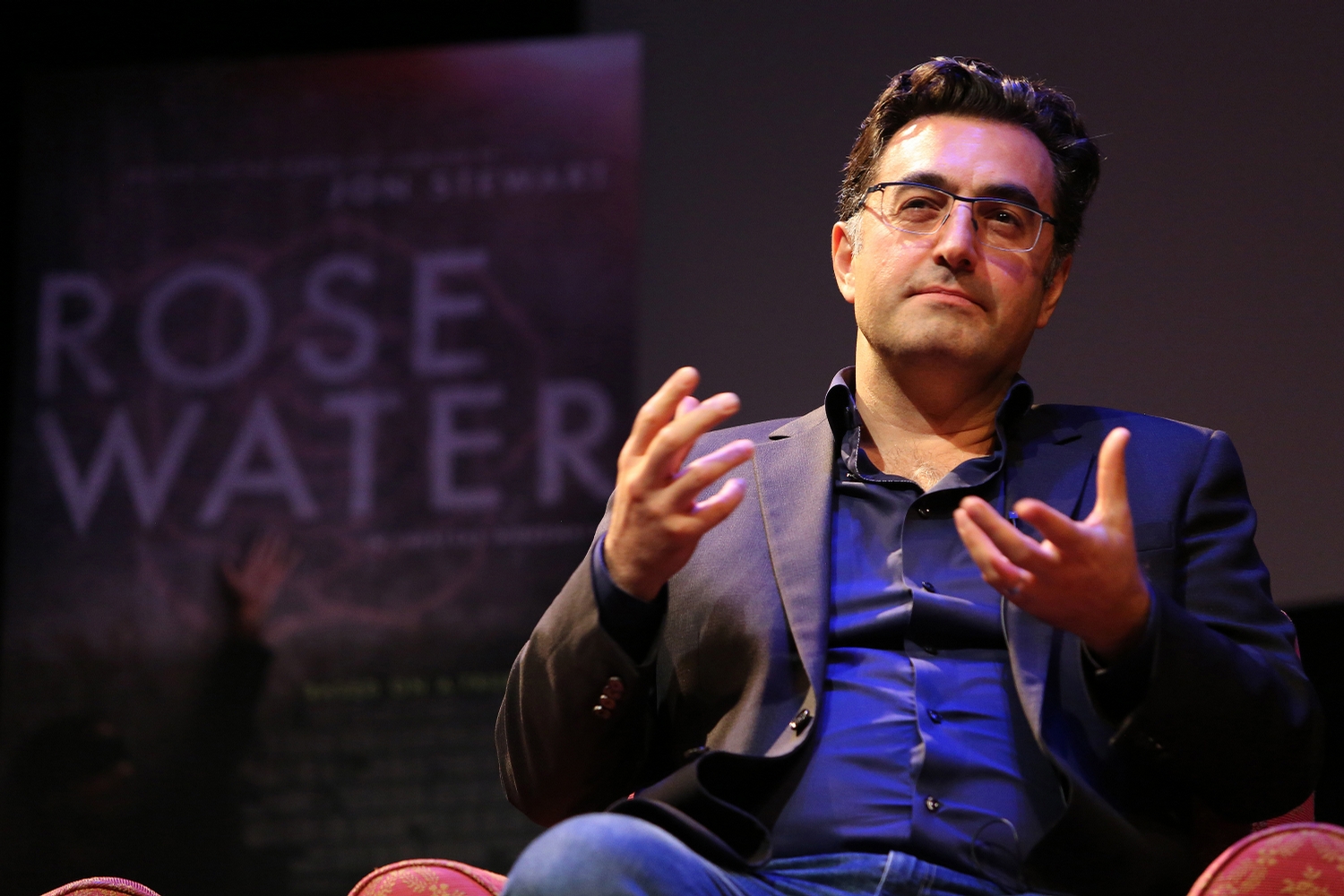 Under Cover Political Prisoner Maziar Bahari Shares Memoir at Newport