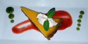 Lemon cheesecake tart
