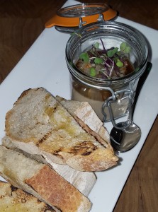 White truffle-wild mushroom mousse