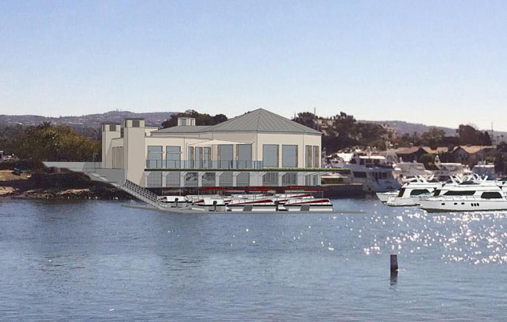 An artist's rendering of Marina West Restaurant. — Photo courtesy of the city of Newport Beach ©