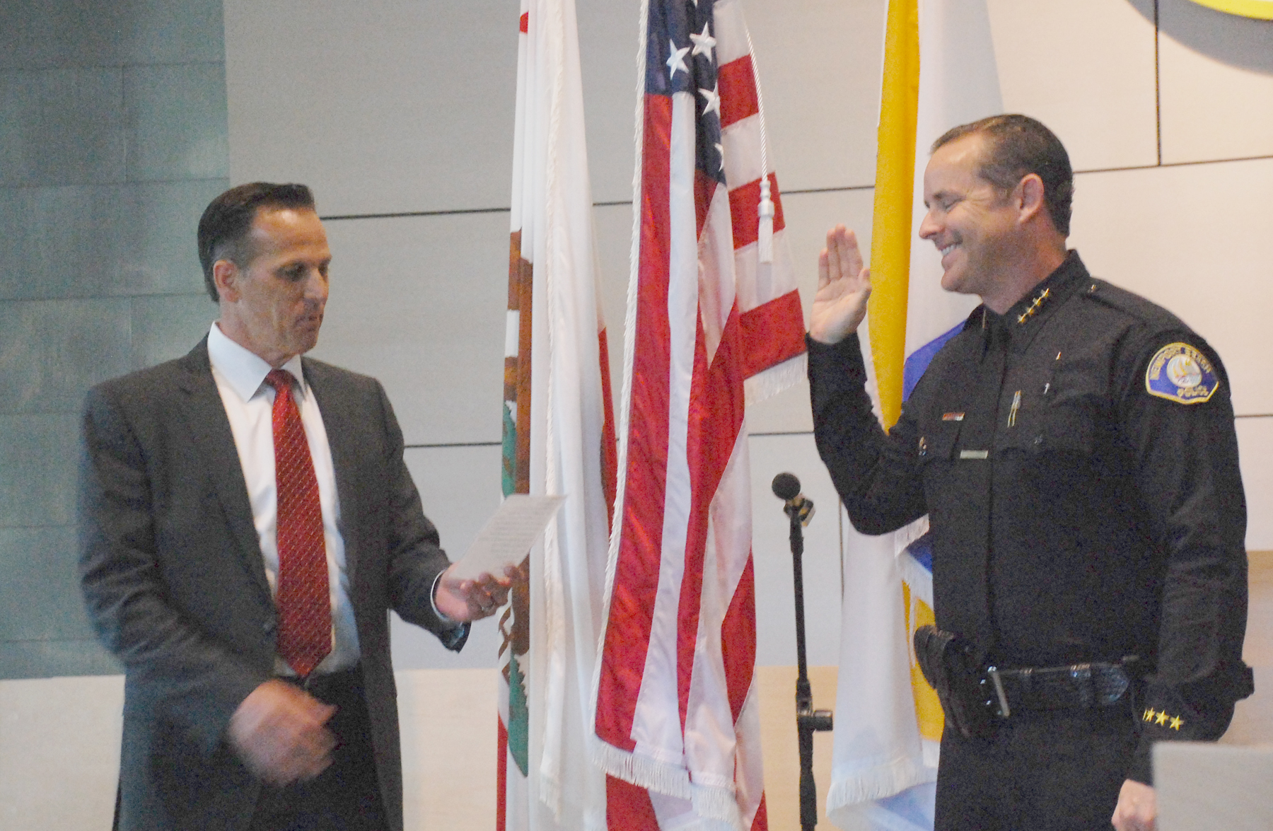 Jon lewis takes over as nbpd chief - newport beach news