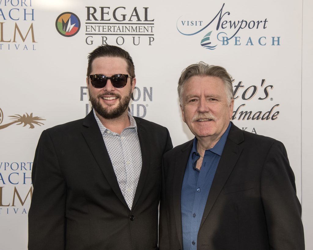 Filmmaker Jeffrey Fliegler with Chef Pascal Olhats (photo by Charles Weinberg)