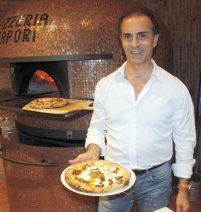 sapori - owner and his oven