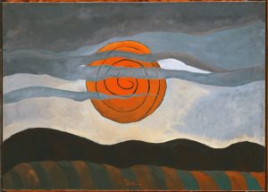 “Red Sun” by Arthur Dove