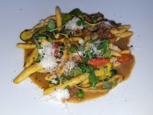 “Perfectly Marvelous” cavatelli with braised boar ragu