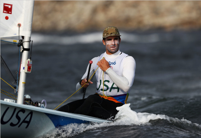 Charlie Buckingham competing in the 2016 Olympics in Rio. — Photo courtesy of Charlie Buckingham ©