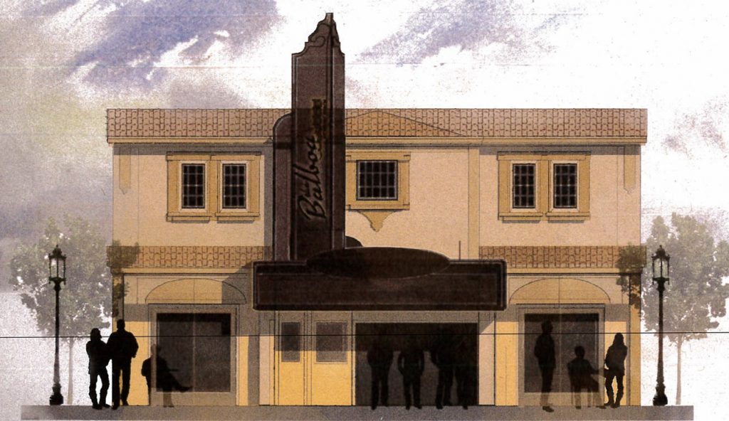 An artist’s rendering of The LAB’s vision for the Balboa Theater. — Photo courtesy of the city of Newport Beach ©