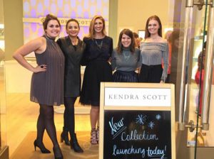 Kendra Scott staff: Sarah McCrackin. Danley Shimasaki, Lauryn Greenstone, Clare Doolin, Montana Morrison
