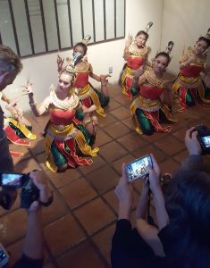 Thai dancers performing