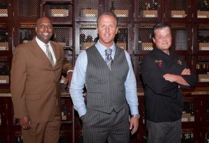 The Winery partners William Lewis, JC Clow and Chef Yvon Goetz