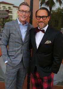 Barclay Butera and Ray Langhammer of Barclay Butera Interiors of Newport Beach served as the two Masters of Ceremonies.