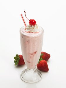 Ruby's strawberry shake