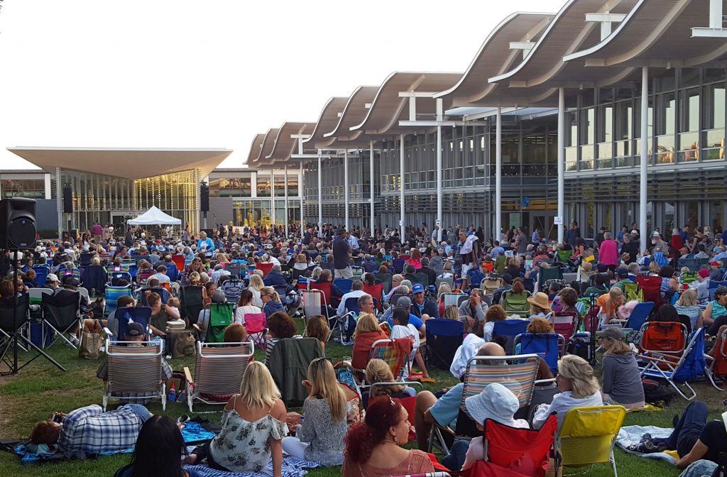 Concerts on the Green in 2016. — NB Indy file photo ©