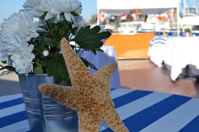 Decorations from a previous Hula for Moola event. — Photo courtesy Dena Baron , co-chair of Newport El School Foundation ©