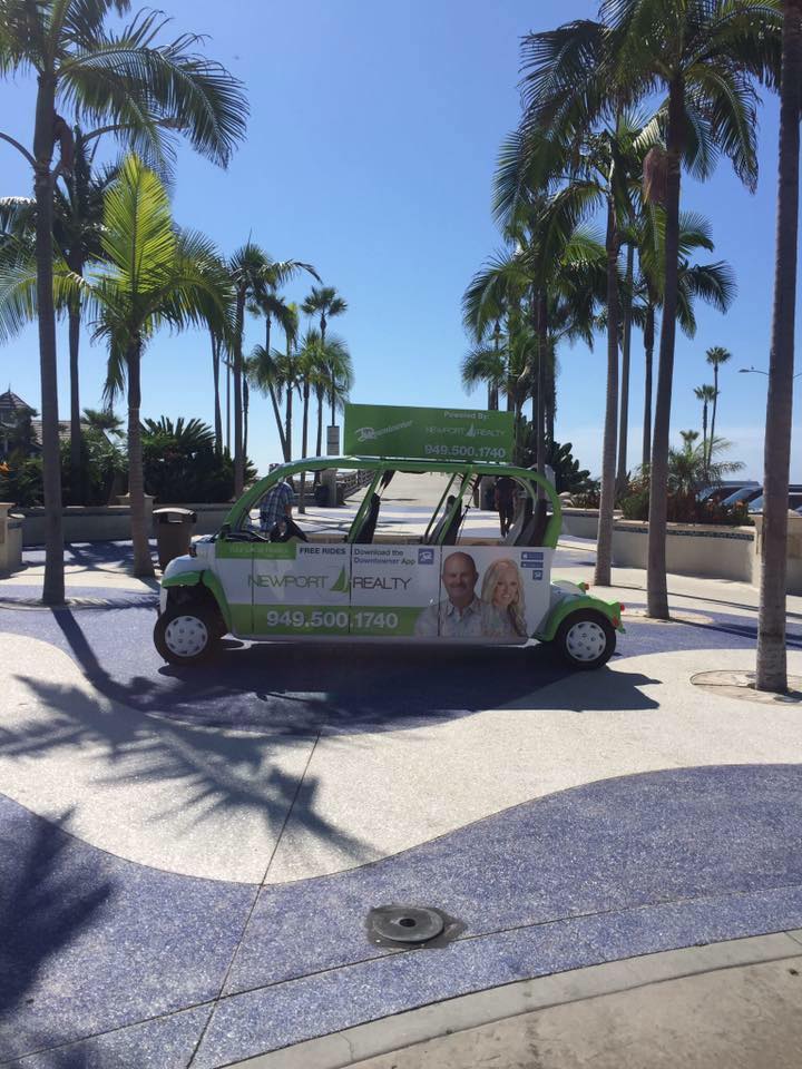 The Downtowner shuttle that covers the Balboa Peninsula. — Photo courtesy Newport Downtowner