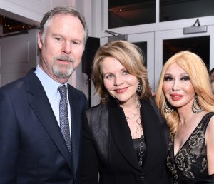 Anton Segerstrom, Renee Fleming, Elizabeth Segerstrom. ©Patrick McMullan, Photo - Jared Siskin/PMC