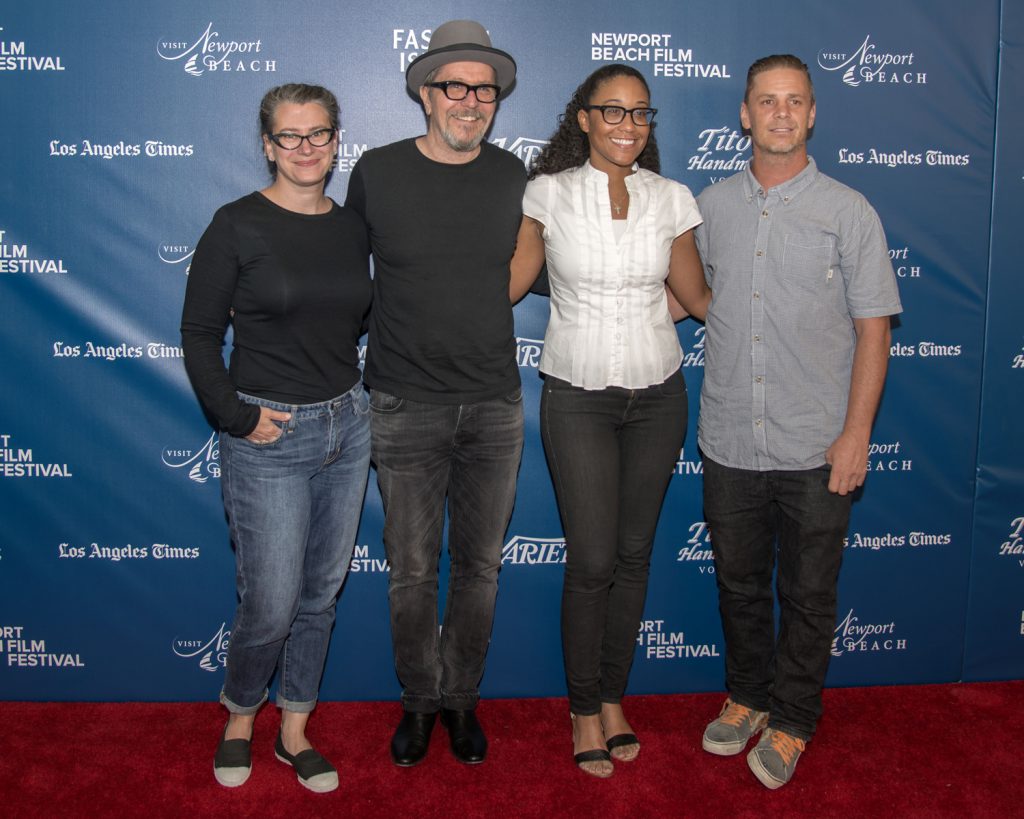 Gary Oldman (second from left) and the cast of Carnival of Dreams / photo by Charles Weinberg