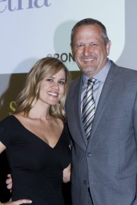 Event Chair Carrie Brock, Olive Crest CEO Donald Verleur