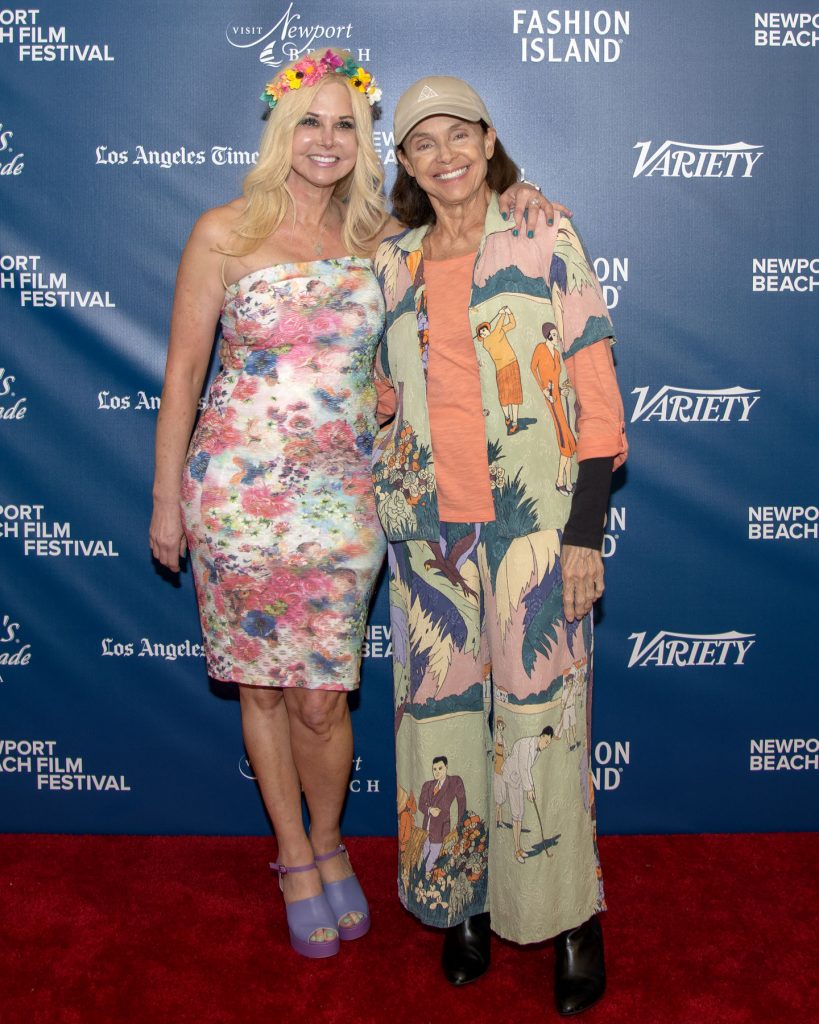 Susan Singer Carter and Valerie Harper / photo by Charles Weinberg