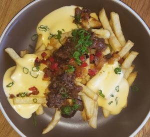 Cheese steak fries