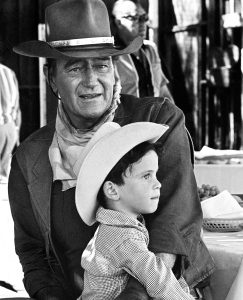 John Wayne with Ethan Wayne