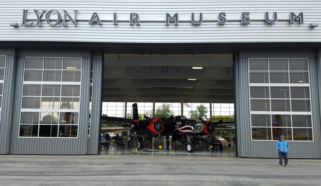 Collings Foundation Wings of Freedom landed at Lyons Air Museum this week. — Photo by Jim Collins ©