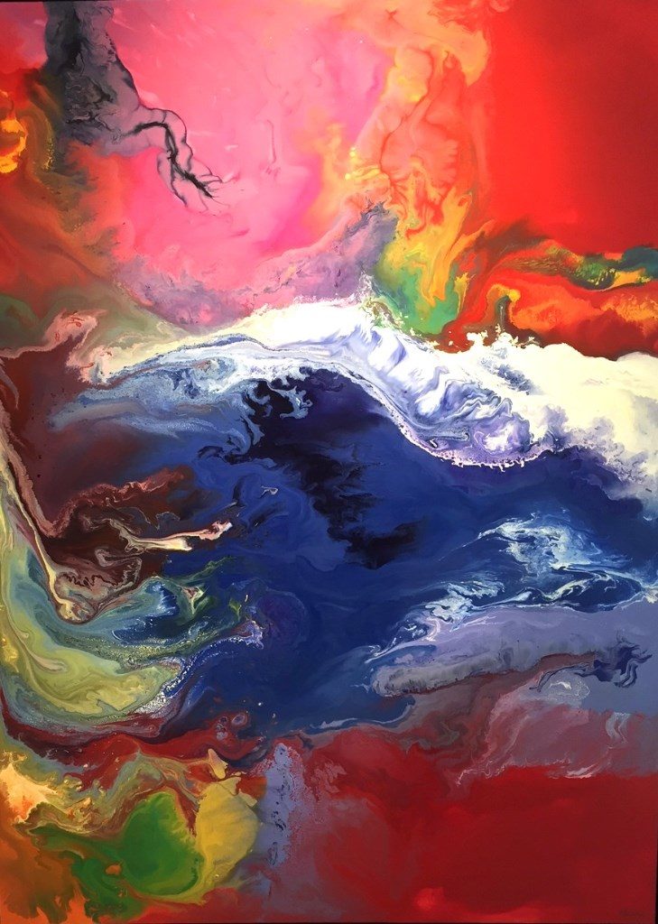 Dick Marconi's "Coral Reef" artwork. — Photo courtesy Ethos Contemporary Art ©