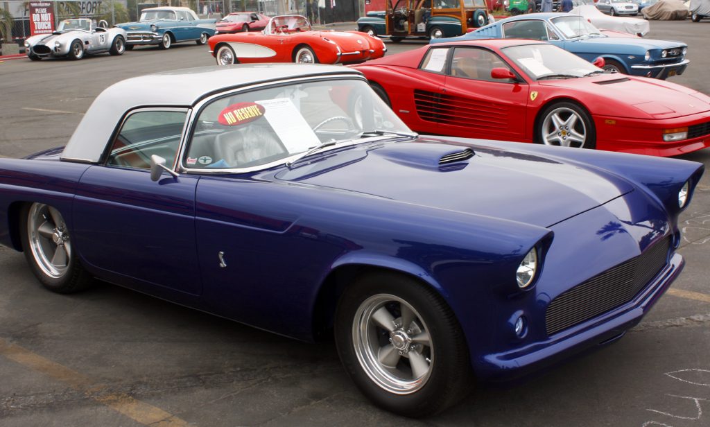 Some of the vehicles up for grabs this weekend at the Russo and Steele Auto Auction at Newport Dunes. — Photo by Christopher Trela ©