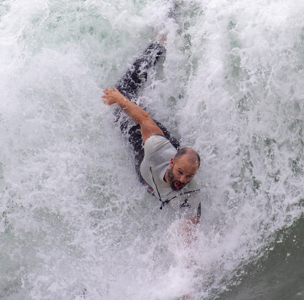 Surfing at the Wedge