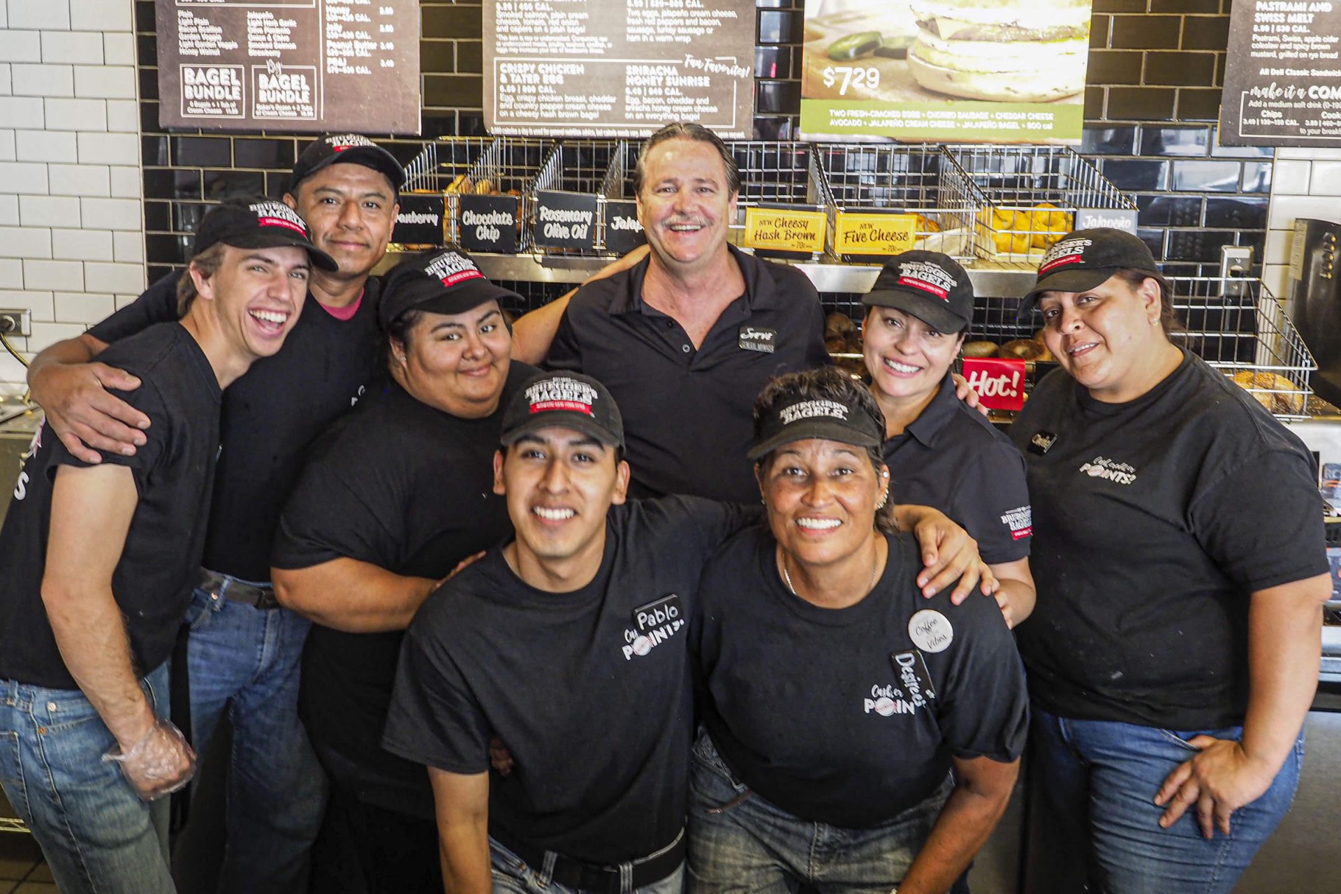 Bruegger's Bagels Bags CdM Beautification Award Newport Beach News