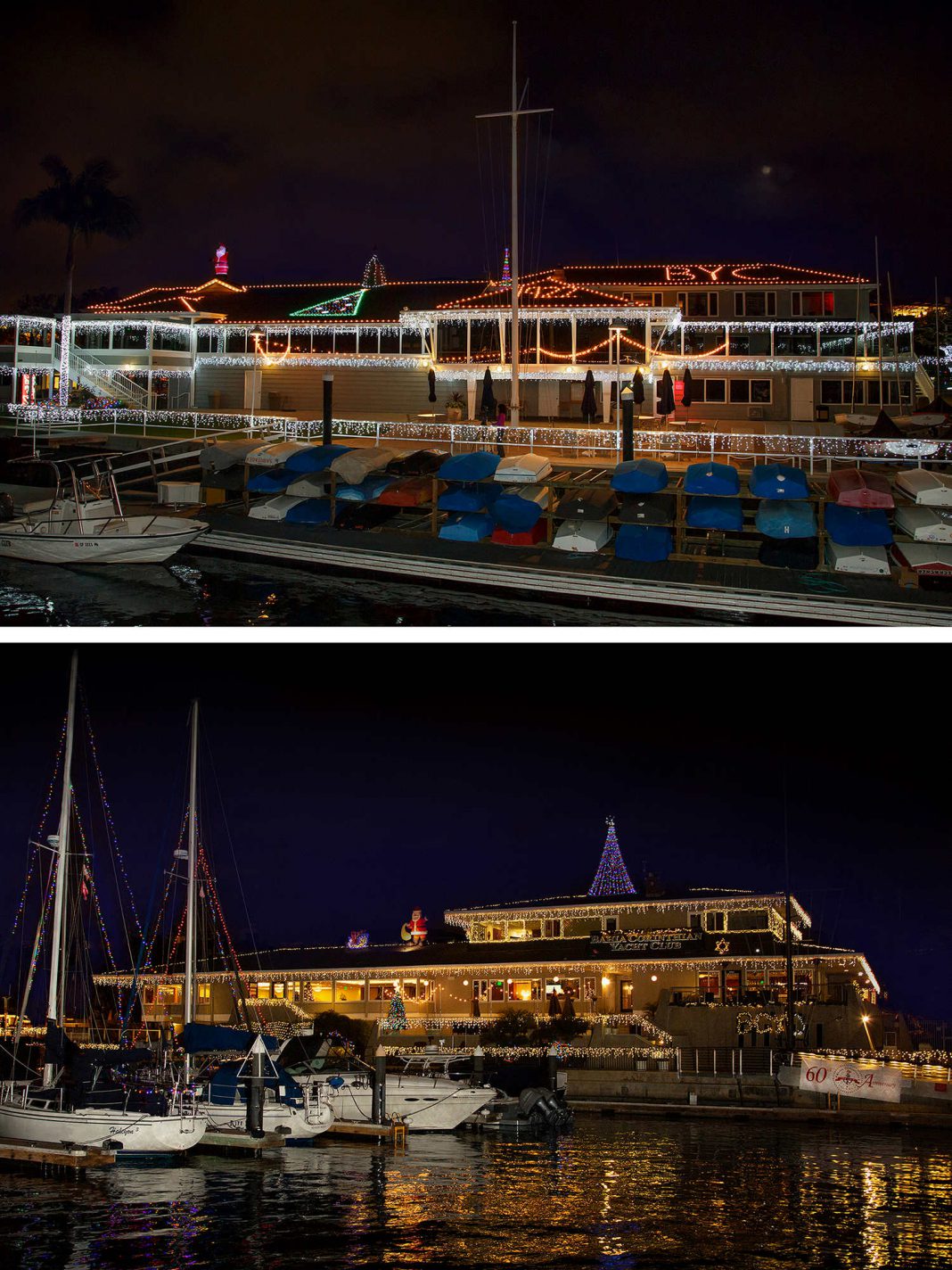 Yacht Clubs Try to Outshine Each Other in Ring of Lights Contest