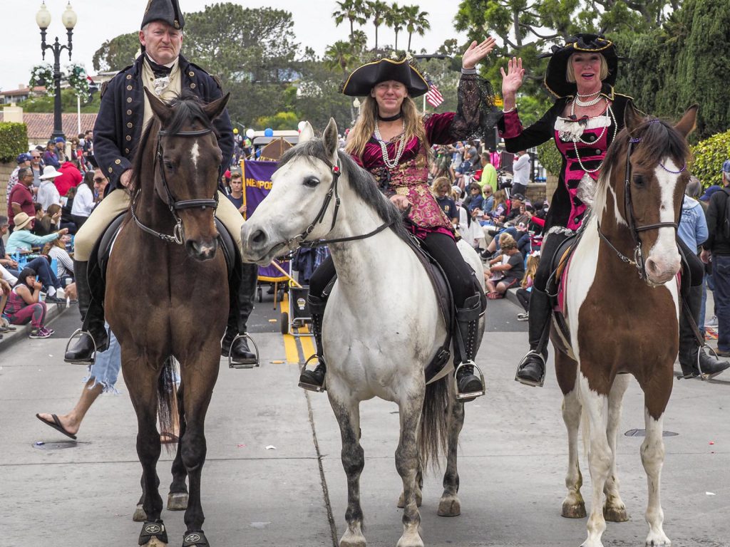 Balboa Island Parade Goes Western Newport Beach News