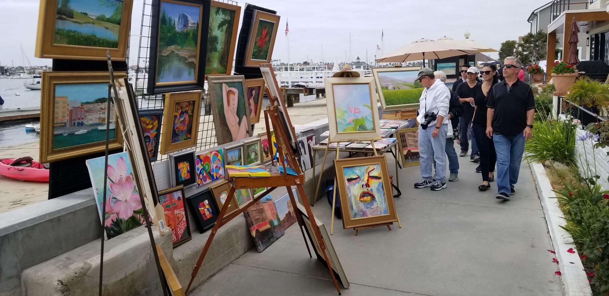 More COVID19 Closures in Newport Beach Balboa Island Bayfront Walkway