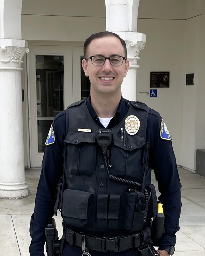 School Resource Officer Provides Safety on Campus of Newport Harbor