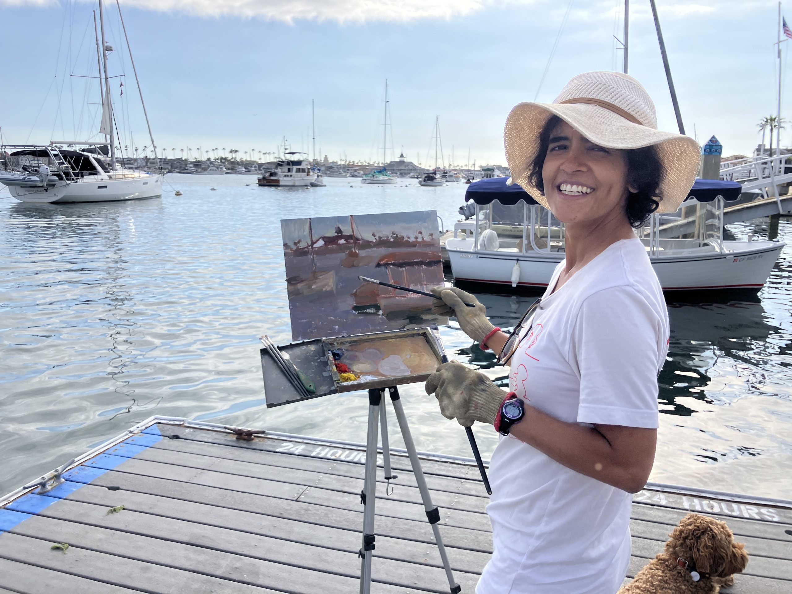 From Computer Chips to California Landscapes: Upcoming Art in the Park Exhibitor Sangeetha Gopalakrishnan