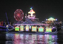 The Yachts in the Newport Beach Christmas Boat Parade Are Works of Art and Hard Work