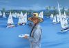 Via Lido Plaza Adds Coastal-Inspired Mural by Newport Beach Artist Ellen Gladis