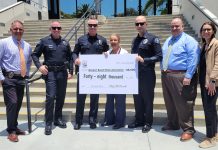 Newport’s ‘Fairy Godmother’ Donates $48,000 in Restaurant Gift Cards to NBPD